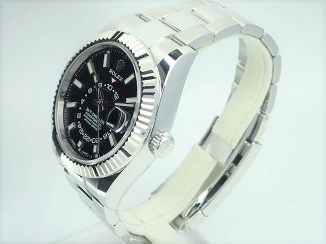 ロレックス スカイドゥエラー Ref.326934 ブラック文字盤 未使用 sky-dweller-10 オイスターブレスレット