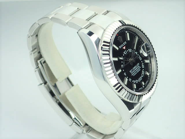 ロレックス スカイドゥエラー Ref.326934 ブラック文字盤 未使用 sky-dweller-10 オイスターブレスレット