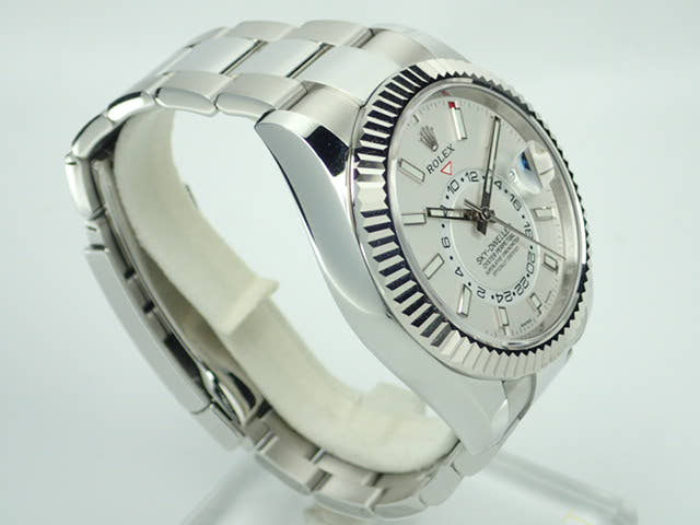 ロレックス スカイドゥエラー Ref.326934 ホワイト文字盤 美品 sky-dweller-11 オイスターブレスレット