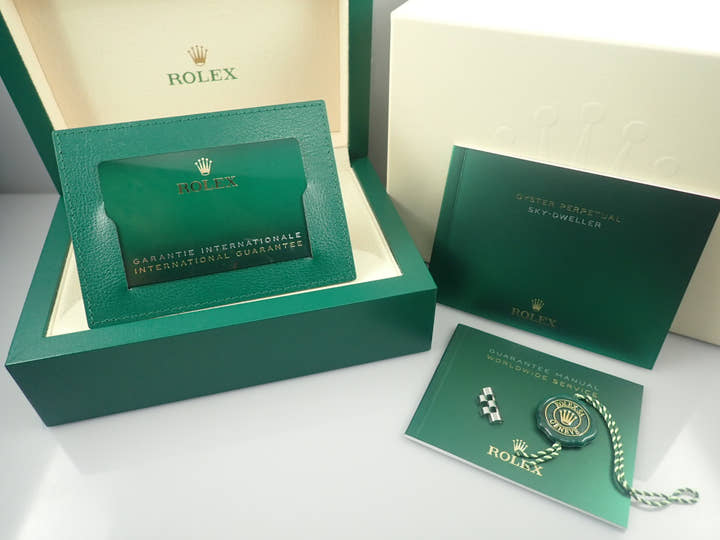 ロレックス スカイドゥエラー Ref.326934 ステンレススチール/ホワイトゴールド ホワイト文字盤 ジュビリーブレスレット 未使用 SKUHA045