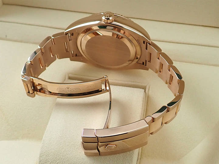 ロレックス スカイドゥエラー Ref.326935 エバーローズゴールド チョコレートアラビア文字盤 オイスターブレスレット