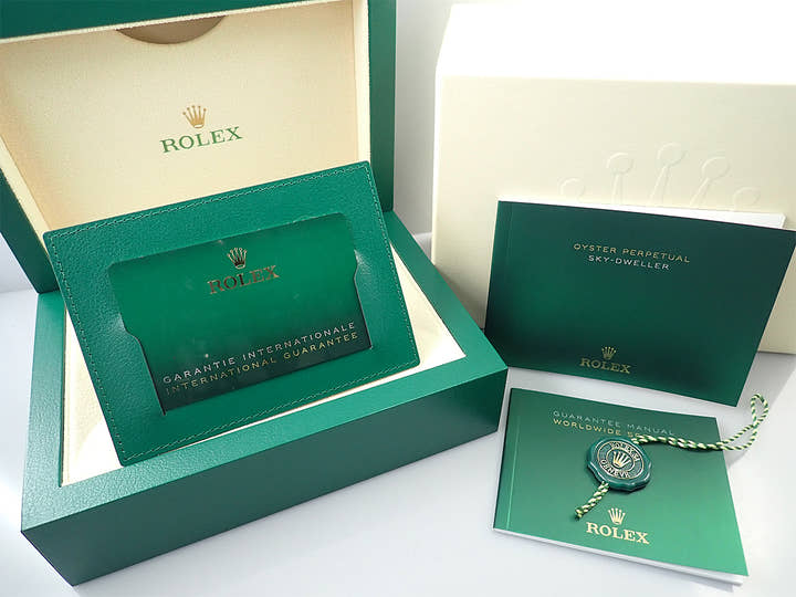 ロレックス スカイドゥエラー Ref.326934 ステンレススチール/ホワイトゴールド ホワイト文字盤 オイスターブレスレット