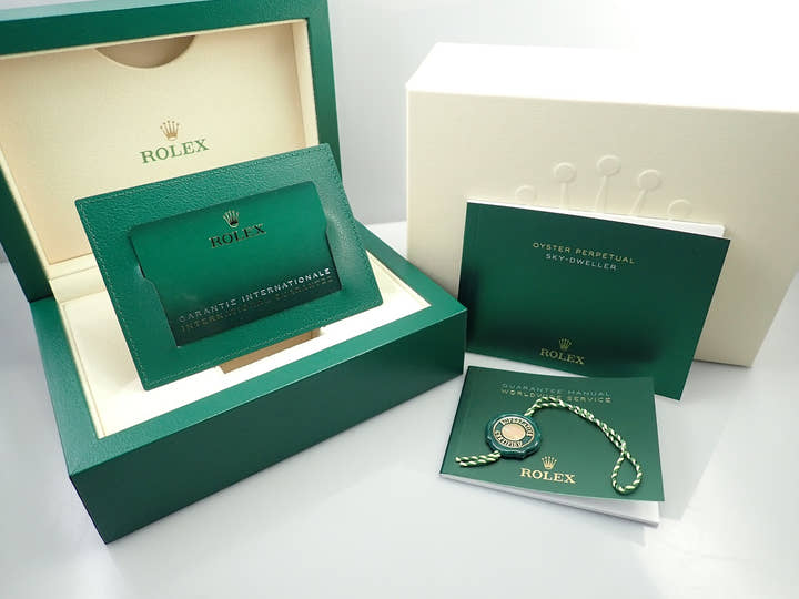 ロレックス スカイドゥエラー Ref.326934 ステンレススチール/ホワイトゴールド ブラック文字盤 ジュビリーブレスレット 未使用 KH925UWZ