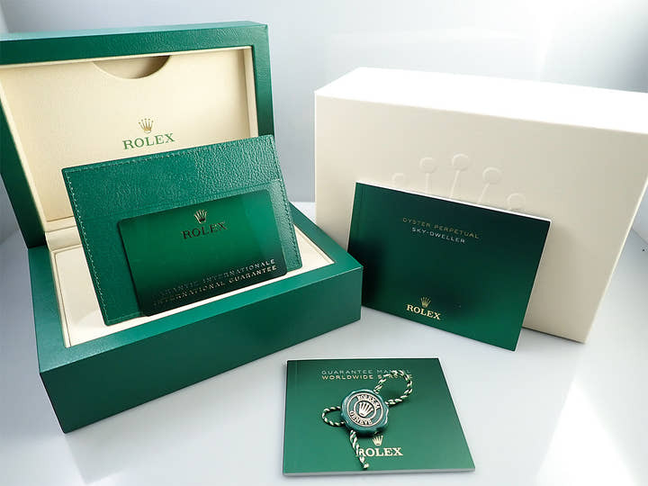 ロレックス スカイドゥエラー Ref.326933 ステンレススチール/イエローゴールド ホワイト文字盤 ジュビリーブレスレット 美品 PX12852S