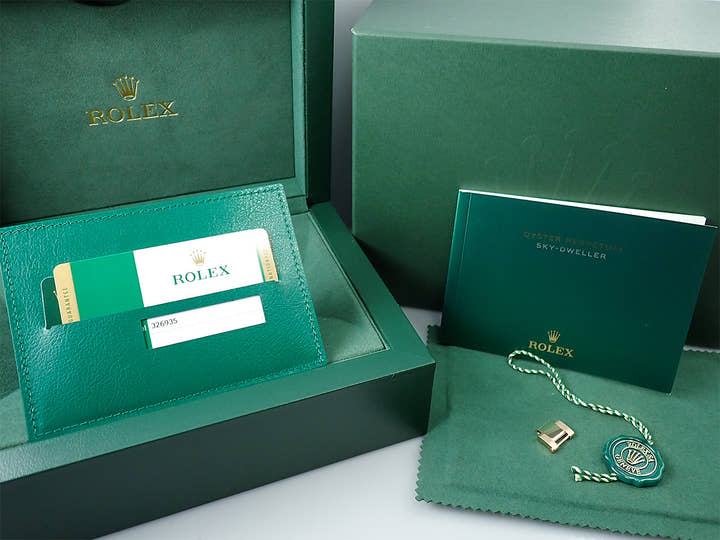 ロレックス スカイドゥエラー Ref.326935 エバーローズゴールド スレート文字盤 オイスターブレスレット