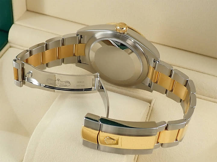 ロレックス スカイドゥエラー Ref.326933 ステンレススチール/イエローゴールド シャンパン文字盤 オイスターブレスレット