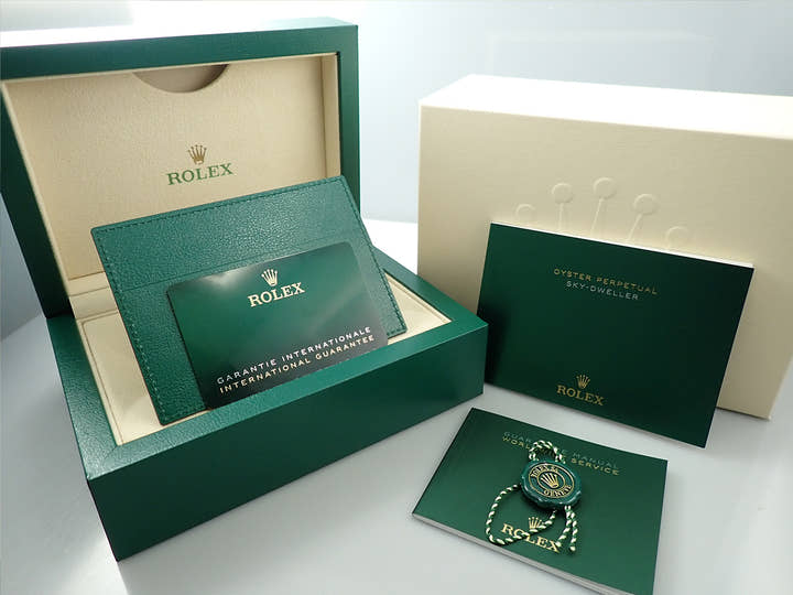 ロレックス スカイドゥエラー Ref.336934 ステンレススチール/ホワイトゴールド ブラック文字盤 ジュビリーブレスレット 未使用 Z3488693