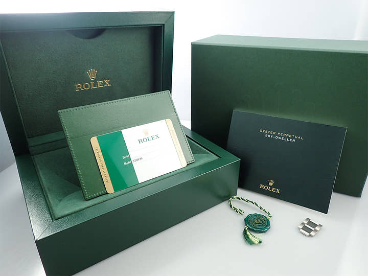 ロレックス スカイドゥエラー Ref.326939 ホワイトゴールド アイボリー文字盤 オイスターブレスレット