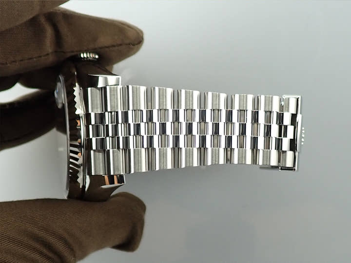 ロレックス スカイドゥエラー Ref.326934 ステンレススチール/ホワイトゴールド ブルー文字盤 ジュビリーブレスレット 美品 85TZRLRF