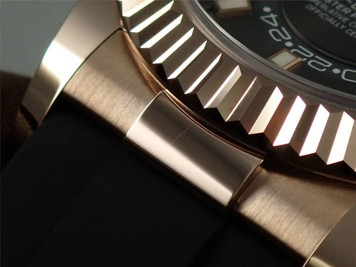 ロレックス スカイドゥエラー Ref.326235 エバーローズゴールド スレート文字盤 オイスターフレックス