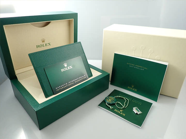 ロレックス スカイドゥエラー Ref.326934 ステンレススチール/ホワイトゴールド ブラック文字盤 オイスターブレスレット