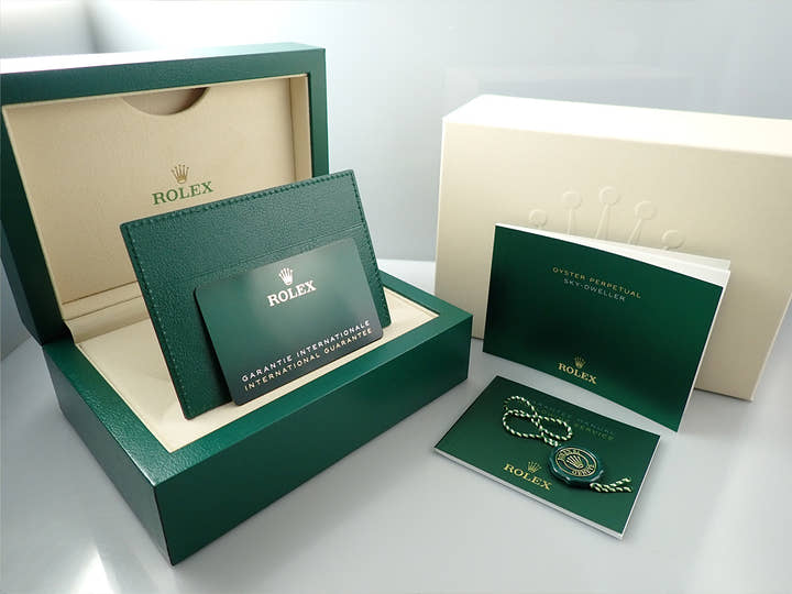 ロレックス スカイドゥエラー Ref.336934 ステンレススチール/ホワイトゴールド ミントグリーン文字盤 オイスターブレスレット