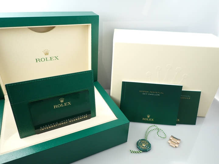 ロレックス スカイドゥエラー Ref.336935 エバーローズゴールド チョコレート文字盤 オイスターブレスレット