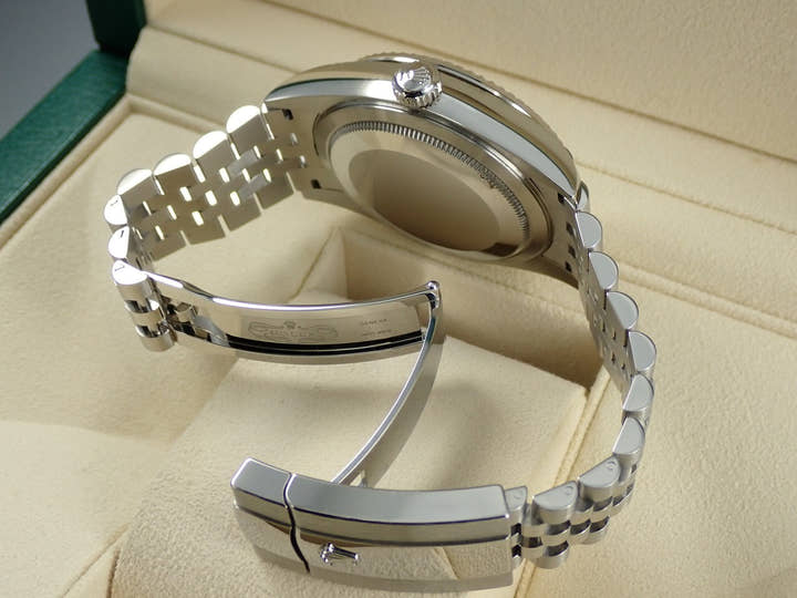 ロレックス スカイドゥエラー Ref.326934 ステンレススチール/ホワイトゴールド ブルー文字盤 ジュビリーブレスレット 中古 K8623904