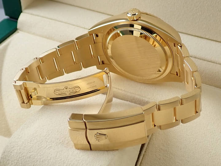 ロレックス スカイドゥエラー Ref.326938 イエローゴールド ブラック文字盤 オイスターブレスレット