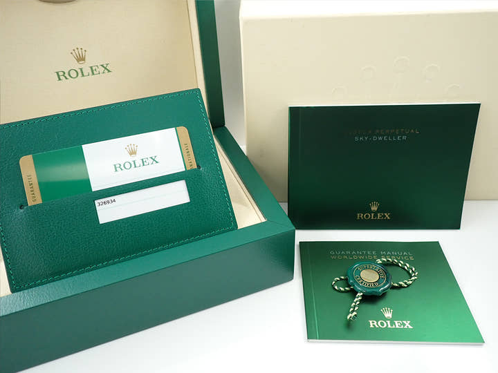 ロレックス スカイドゥエラー Ref.326934 ステンレススチール/ホワイトゴールド ホワイト文字盤 オイスターブレスレット