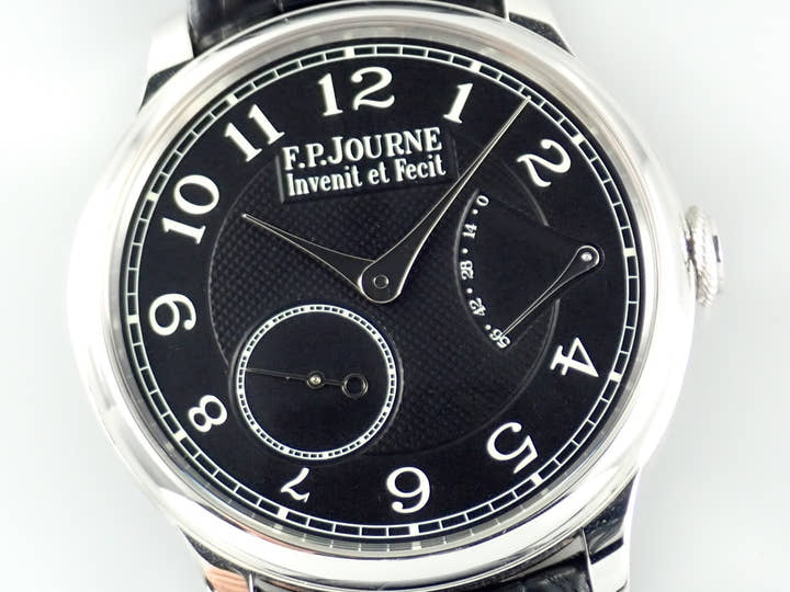 F.P.ジュルヌ クロノメーター Ref.- ブラック文字盤 中古 souverain
