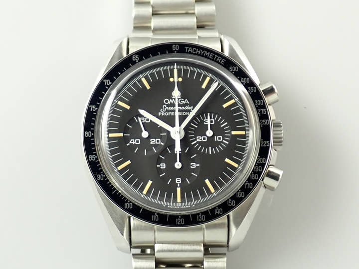 オメガ スピードマスター プロフェッショナル アポロ11号20周年記念 Ref.1450022 ブラック文字盤 美品 3K71A2T3