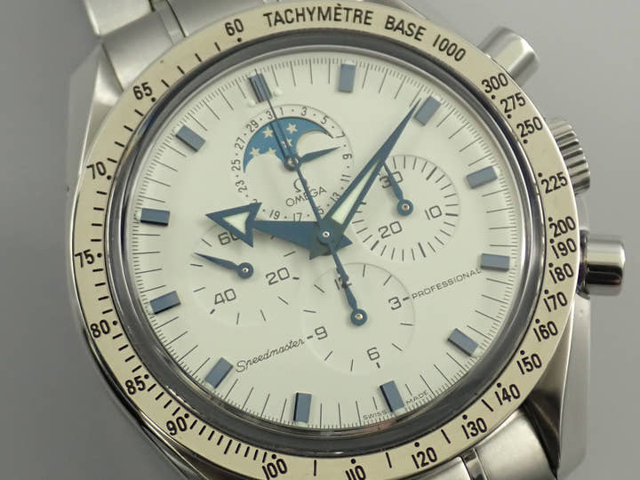 オメガ スピードマスター Ref.3575-20 ホワイト文字盤 中古 885866W4
