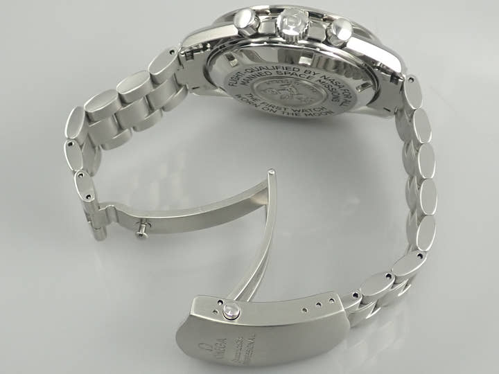 オメガ スピードマスター Ref.3575-20 ホワイト文字盤 中古 885866W4