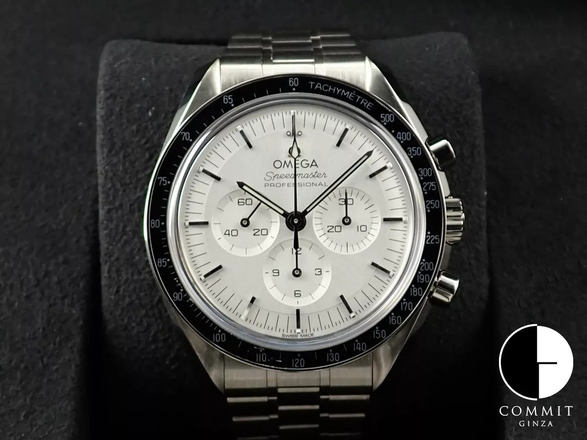 オメガ スピードマスター ムーンウォッチ プロフェッショナル コーアクシャル マスター クロノメーター クロノグラフ 42MM Ref.310.60.42.50.02.001 シルバー文字盤 極美品 0T6XPJFW