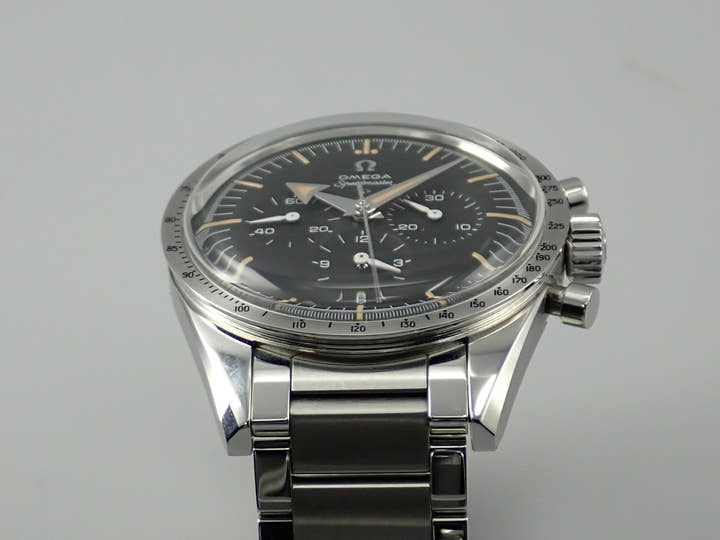 オメガ スピードマスター '57 クロノグラフ 38.6MM Ref.311.10.39.30.01.001 ブラック文字盤 極美品 4H9HV369