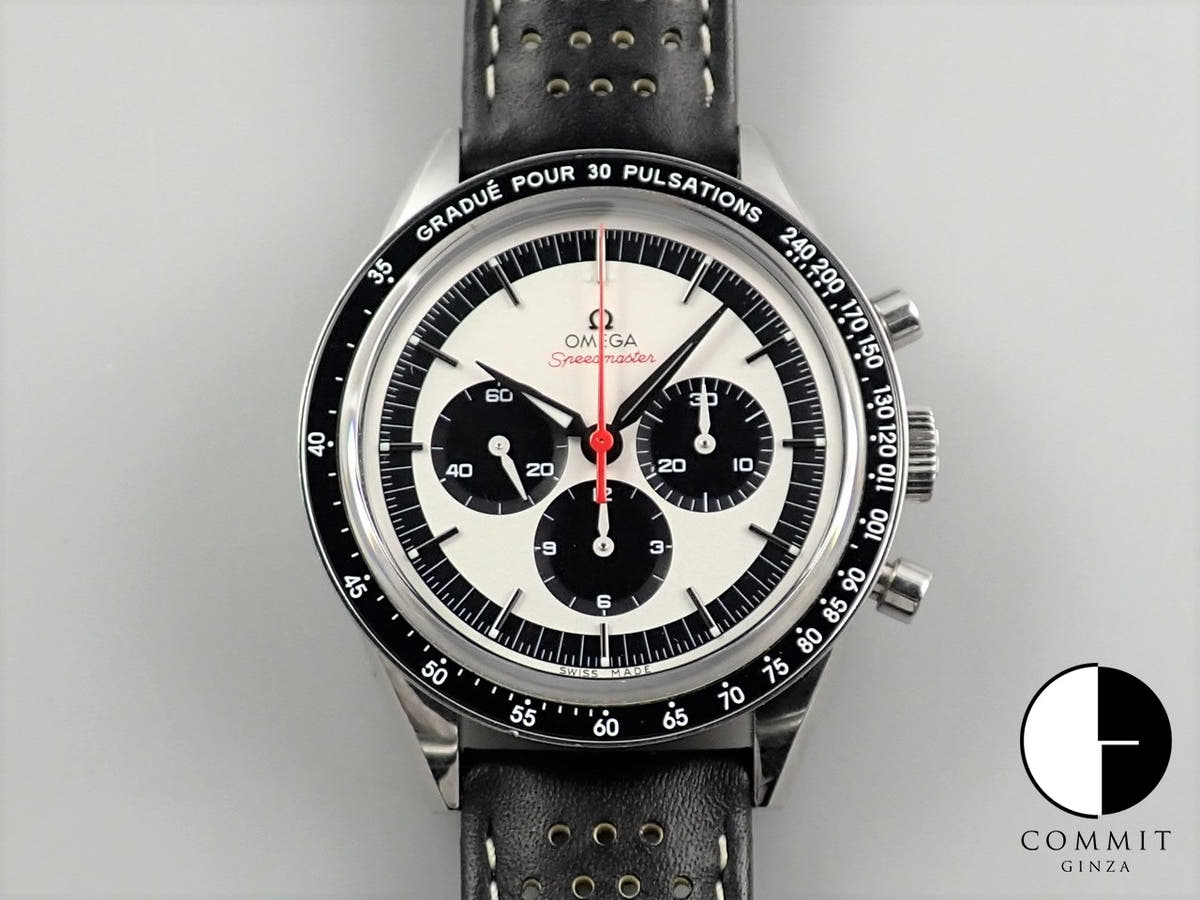 オメガ スピードマスター クロノグラフ CK2998 Ref.311.32.40.30.02.001 ホワイト文字盤 中古 1H1M9572