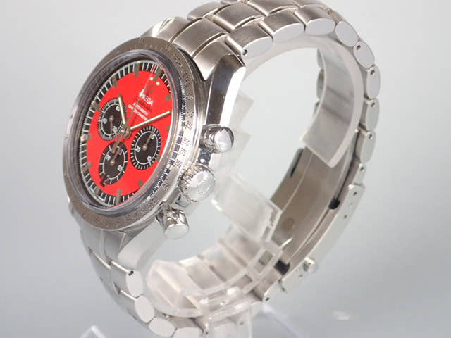 Omega Speedmaster Ref.3506.61.00 Red Dial Used speed-master-2