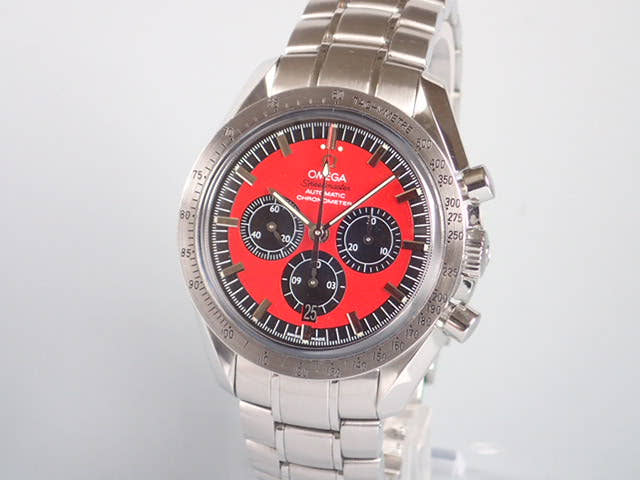Omega Speedmaster Ref.3506.61.00 Red Dial Used speed-master-2