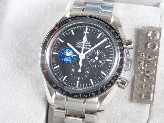 オメガ スピードマスター Ref.35785100 ブラック文字盤 中古 speed-master-4