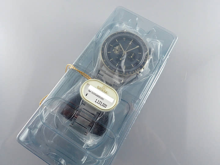 オメガ スピードマスター ムーンウォッチ アポロ11号50周年記念モデル Ref.310.20.42.50.01.001 ブラック文字盤 未使用 G2739CCT