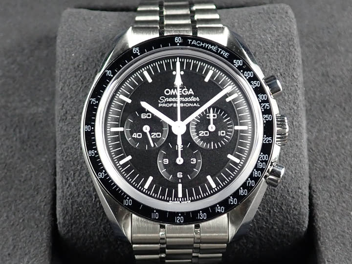オメガ スピードマスター ムーンウォッチ プロフェッショナル Ref.310.30.42.50.01.002 ブラック文字盤 極美品 FMSP1S73