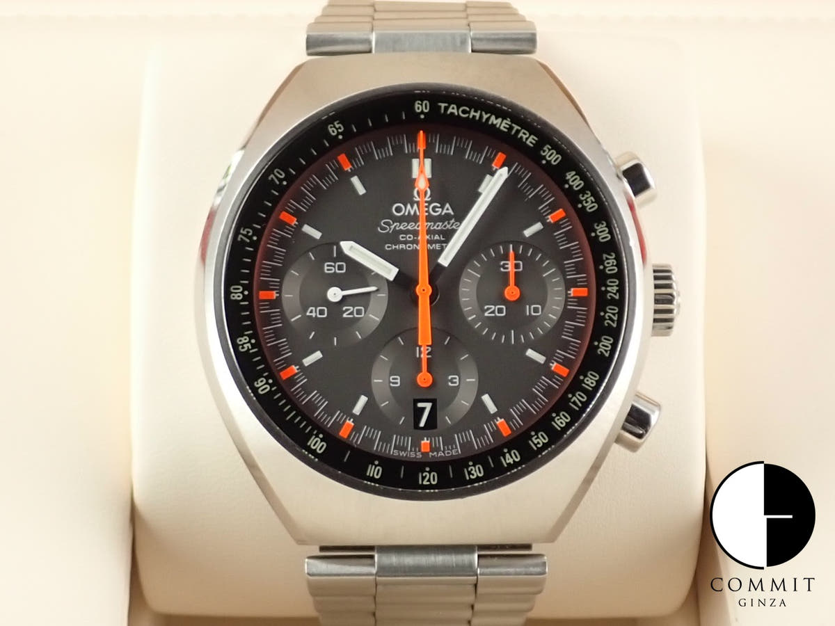 オメガ スピードマスター MARK I I コーアクシャル クロノメーター クロノグラフ Ref.327.10.43.50.06.001 グレー文字盤 中古 T031C793