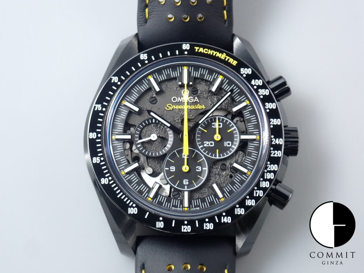 オメガ スピードマスター ダーク サイド オブ ザ ムーン クロノグラフ 44.25 MM Ref.311.92.44.30.01.001 スケルトン文字盤 極美品 CH1V3133