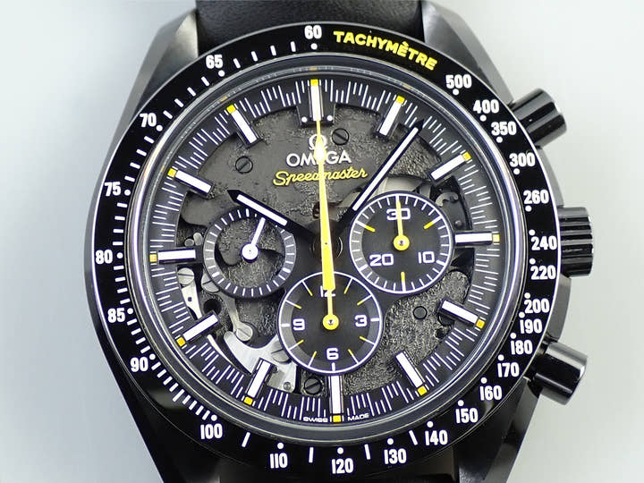 オメガ スピードマスター ムーンウォッチ ダークサイド オブ ザ ムーン アポロ8号 Ref.311.92.44.30.01.001 スケルトン文字盤 極美品 Y49644K2