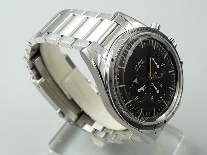 オメガ スピードマスター '57 クロノグラフ 38.6MM Ref.311.10.39.30.01.001 ブラック文字盤 中古 49Y5CLKA