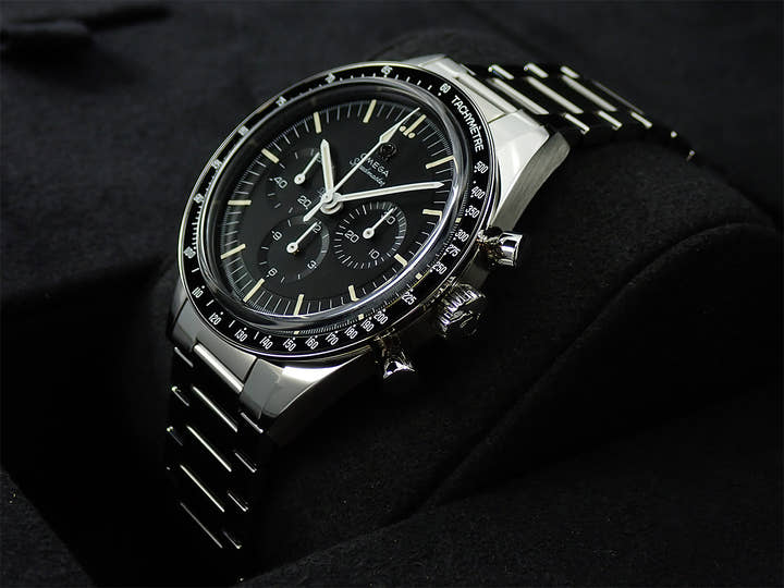 オメガ スピードマスター キャリバー321 クロノグラフ 39.7MM Ref.311.30.40.30.01.001 ブラック文字盤 未使用 5CT310TY