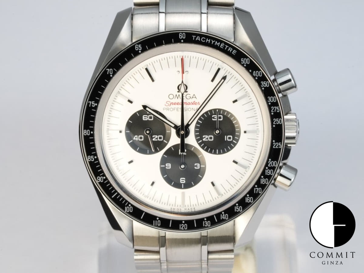 オメガ スピードマスター 記念モデル クロノグラフ 42MM Ref.522.30.42.30.04.001 シルバー文字盤 美中古 XPS02WL9