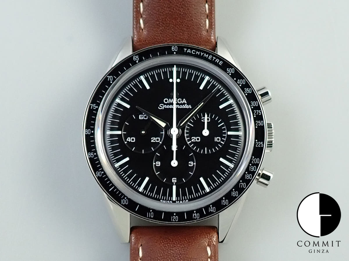 オメガ スピードマスター ムーンウォッチ オメガインスペース Ref.311.32.40.30.01.001 ブラック文字盤 美品 5P851525