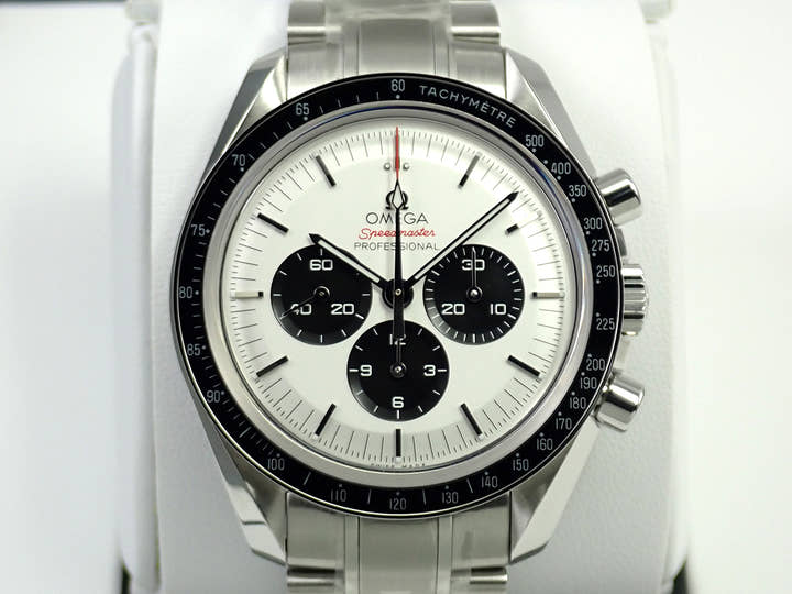 オメガ スピードマスター 記念モデル クロノグラフ 42MM Ref.522.30.42.30.04.001 シルバー文字盤 未使用 K234M083