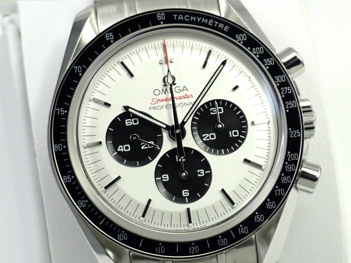 オメガ スピードマスター 記念モデル クロノグラフ 42MM Ref.522.30.42.30.04.001 シルバー文字盤 未使用 K234M083