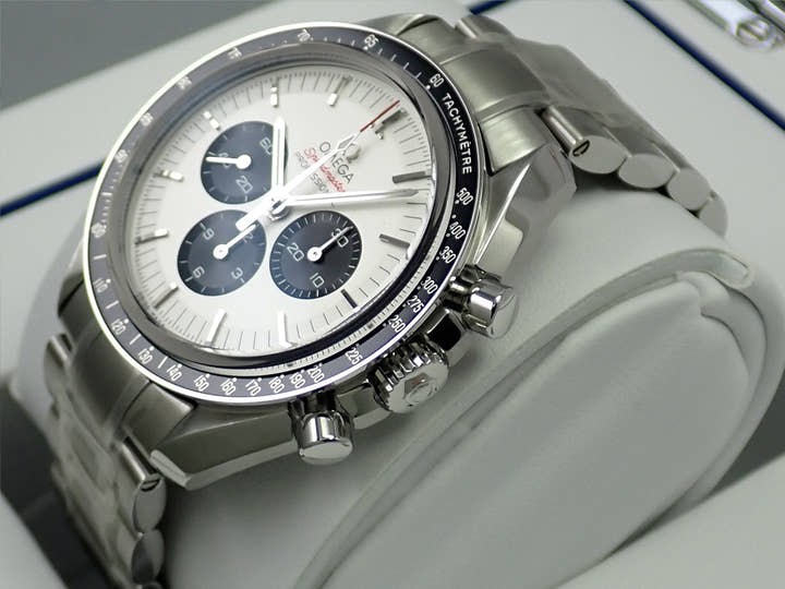 オメガ スピードマスター 記念モデル クロノグラフ 42MM Ref.522.30.42.30.04.001 シルバー文字盤 未使用 K234M083