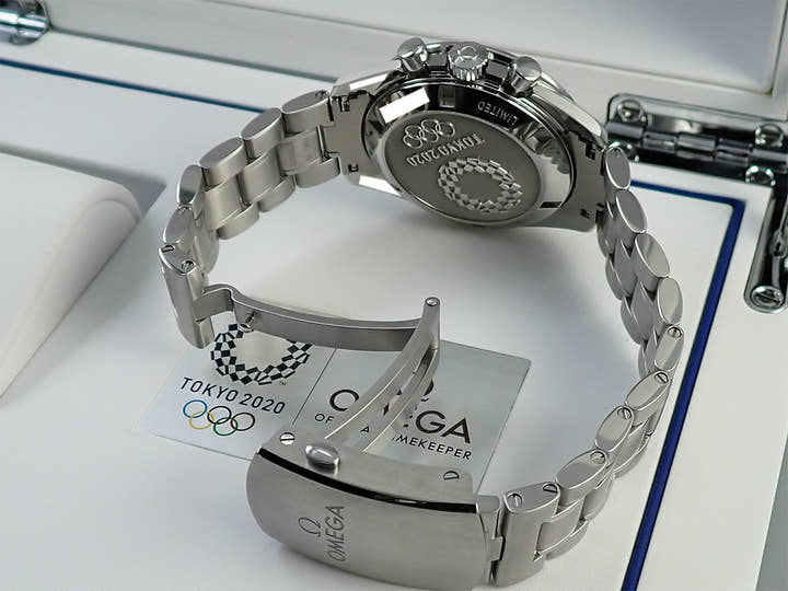 オメガ スピードマスター 東京2020 Ref.522.30.42.30.06.001 グレー文字盤 美品 MMALK155