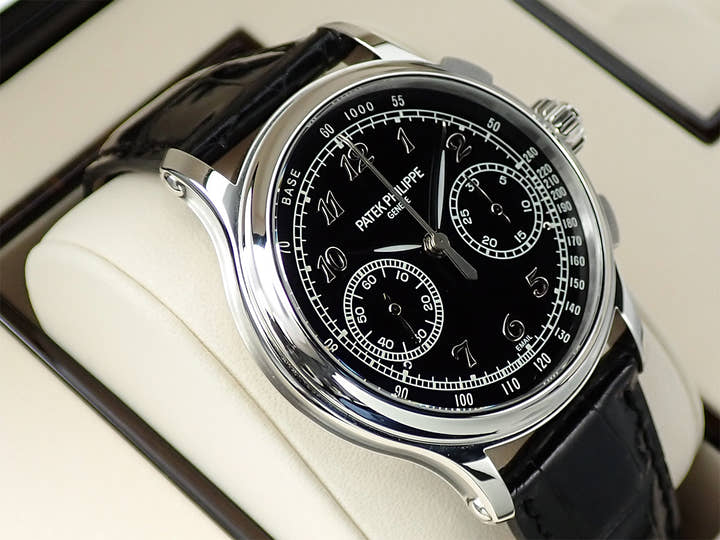 パテックフィリップ スプリットセコンド クロノグラフ Ref.5370P-001 プラチナ ブラック エナメル文字盤