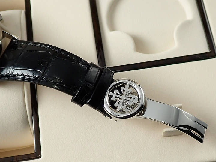 パテックフィリップ スプリットセコンド クロノグラフ Ref.5370P-001 プラチナ ブラック エナメル文字盤