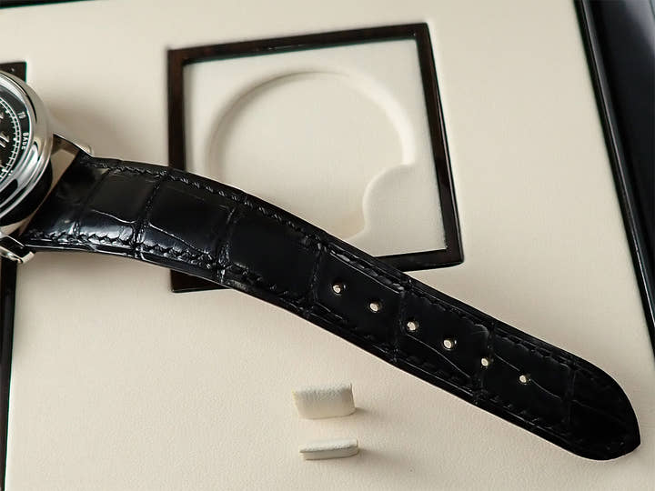 パテックフィリップ スプリットセコンド クロノグラフ Ref.5370P-001 プラチナ ブラック エナメル文字盤