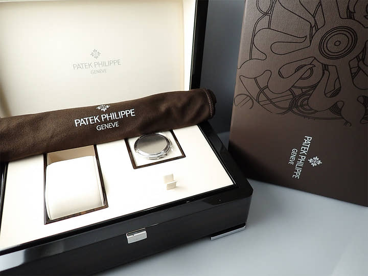 パテックフィリップ スプリットセコンド クロノグラフ Ref.5370P-001 プラチナ ブラック エナメル文字盤