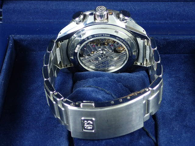 グランドセイコー スプリングドライブ Ref.SBGB001 シルバー文字盤 中古 spring-drive-3