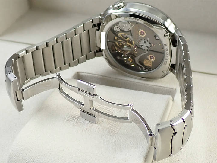 H.モーザー ストリームライナー パーペチュアルカレンダー Ref.6812-1200 シグネチャーフュメ文字盤 極美品 K32W5VYT