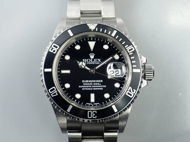ロレックス サブマリーナー デイト Ref.16610 ステンレススチール ブラック文字盤